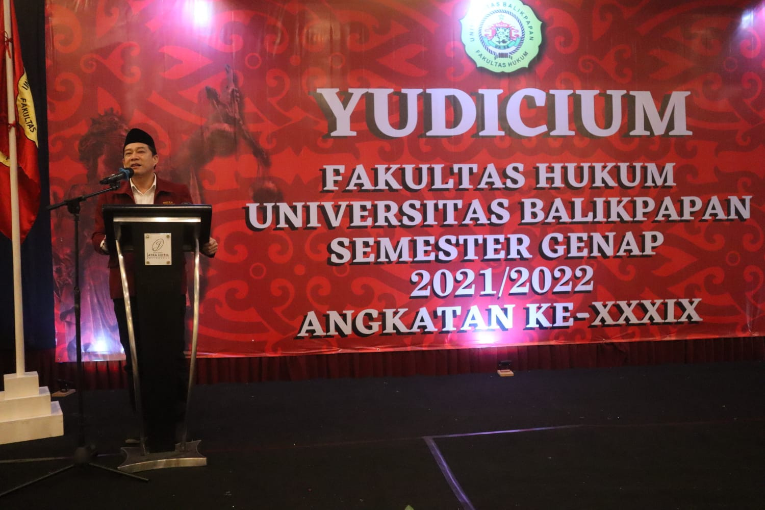 Yudisium Semester Genap 2021-2022 angkatan ke XXXIX Fakultas Hukum Universita Balikpapan